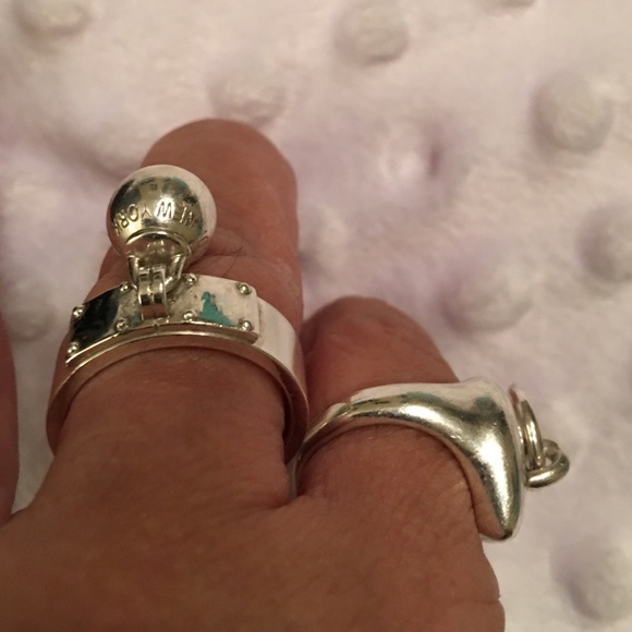 Tiffany Co Hardwear Ball Dangle Ring 